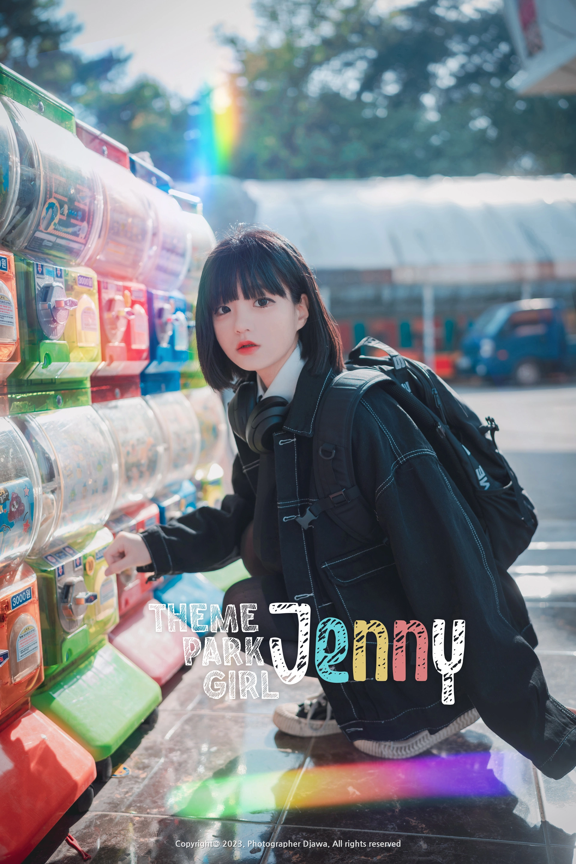 303.DJAWA Photo - Jenny（정제니）Theme Park Girl 0